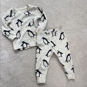 Hanna Andersson Penguin Pajamas Set - 2T